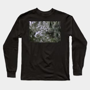 Pine Branch Border Long Sleeve T-Shirt